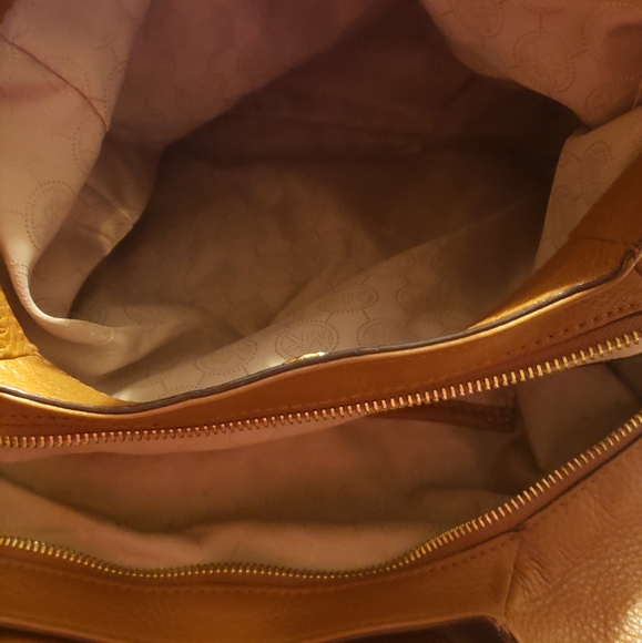 MK Brown Leather Bag - Picture 5 of 11